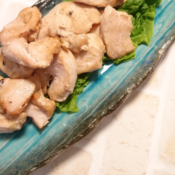 冷凍コストコさくら鶏むね肉の魚グリル焼き レシピ 作り方 By ワタシの料理日記 楽天レシピ